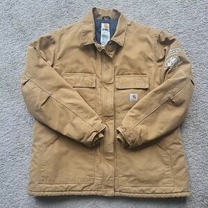 Vintage Carhartt Traditional Jacket Men XL Barn Chore Work Quilt Lined Outdoor